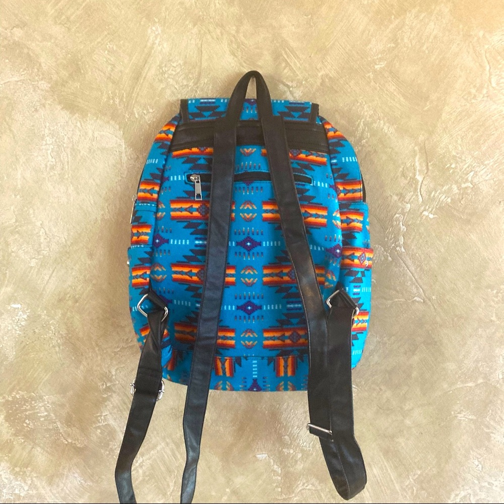 Aztec Pattern Backpack - image 2